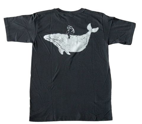 T-Shirt Ballena jorobada carbon